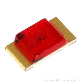 1206 Red Color Chip SMD LEDs with Red Diffused Lens